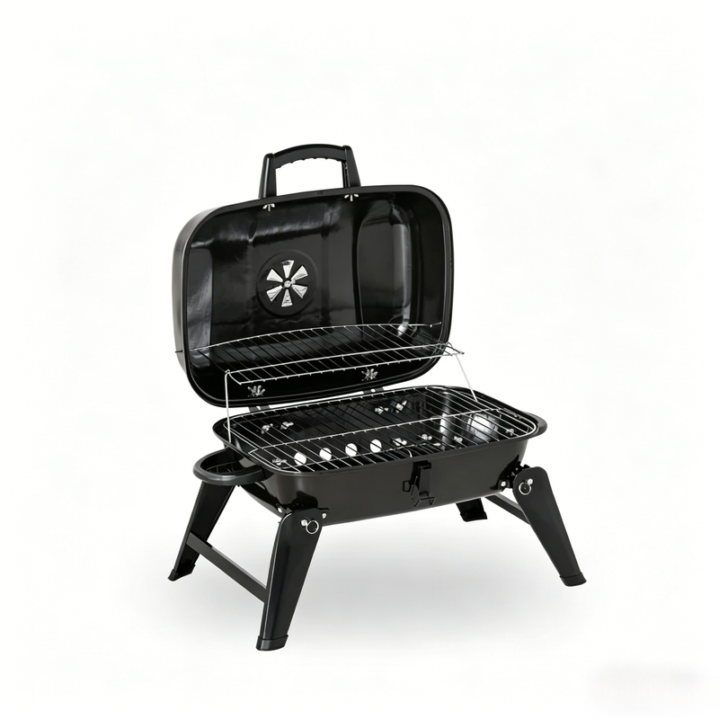 Small Portable Charcoal Grill by HouseOfZazla
