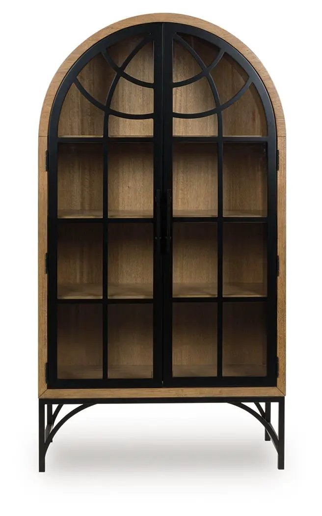 Gwenwich - Accent Cabinet - Natural / Black by Unique Piece Furniture