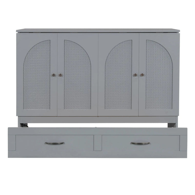 Murphy Bed With Large Drawers by Unique Piece Furniture