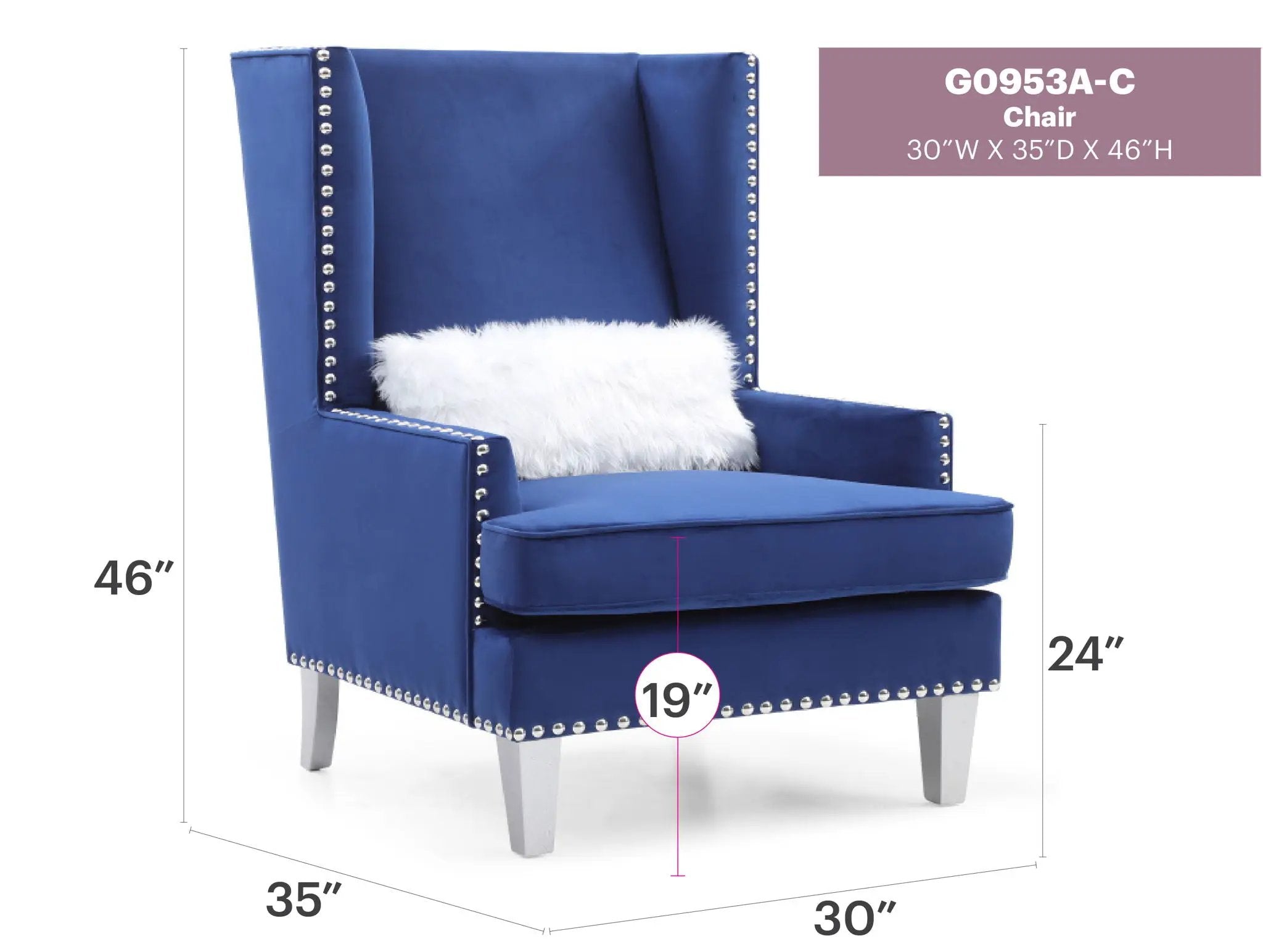 Elegant Traditional Accent Chair by HouseOfZazla
