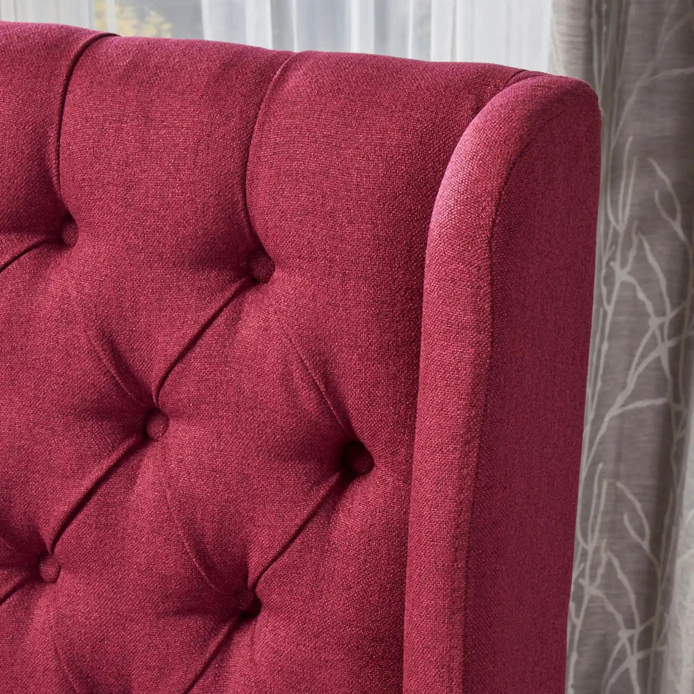 Sophisticated Tufted Dining Chair With High Back Design by HouseOfZazla