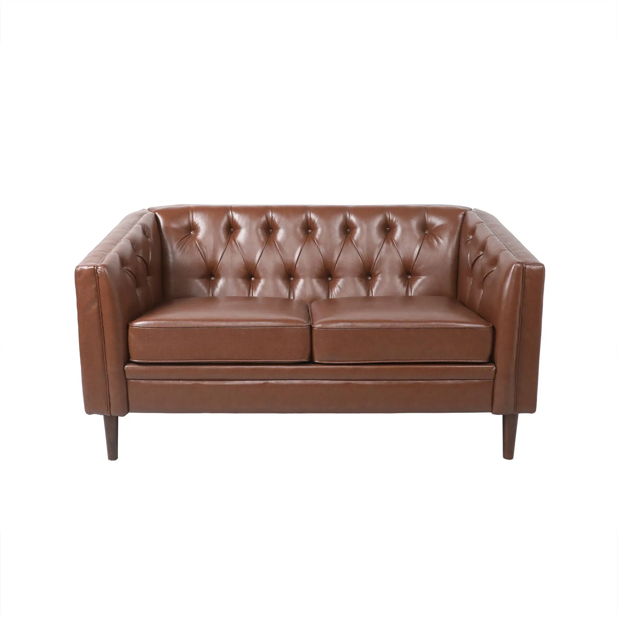 Sophisticated Loveseat With Diamond Stitched Detailing by HouseOfZazla