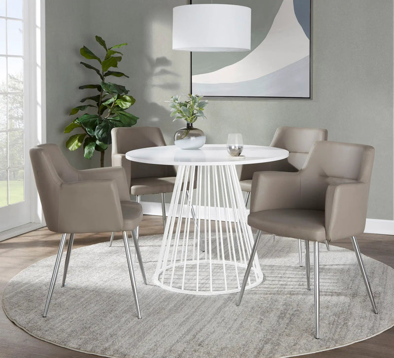Canary Cosmo - Contemporary Dining Table by HouseOfZazla