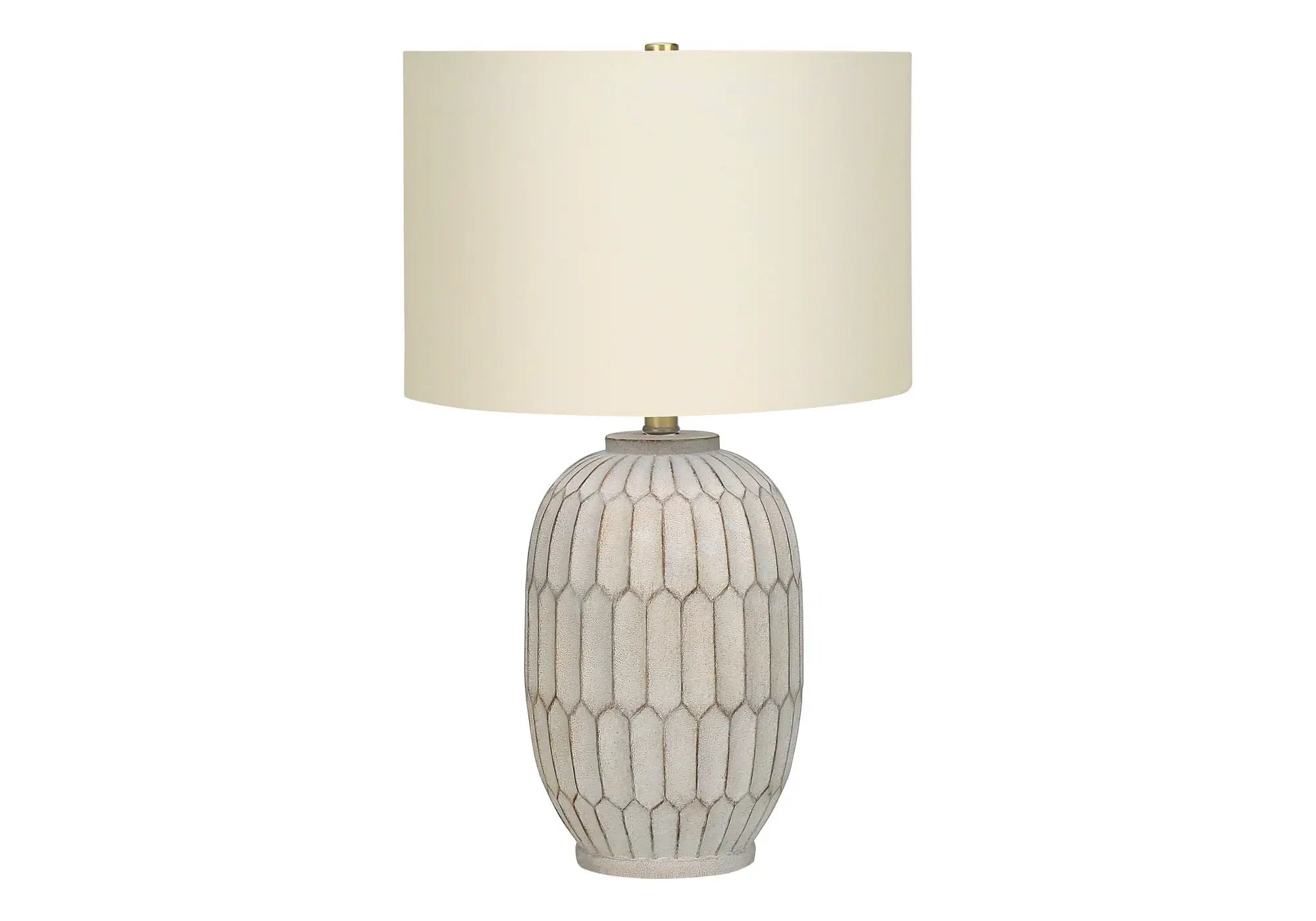 Table Lamp, Lighting, Transitional - Cream by HouseOfZazla