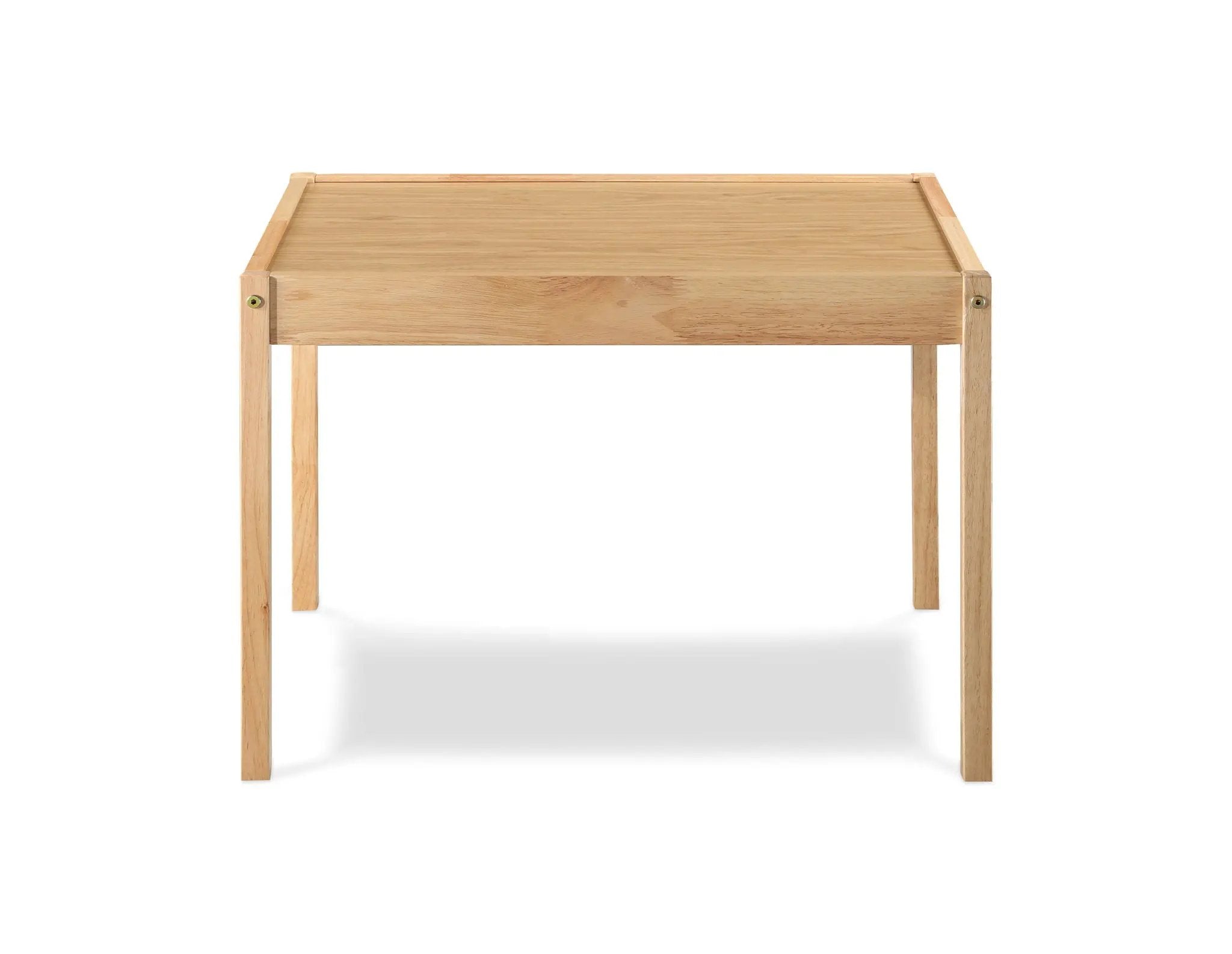Della - 3 Piece Solid Wood Kids Table & Two Chair Set - Natural by Unique Piece Furniture
