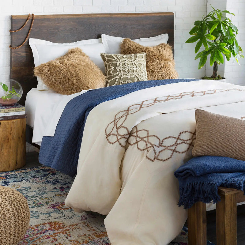 Merrittstown Cotton Knitted Pouf by Boutique Rugs