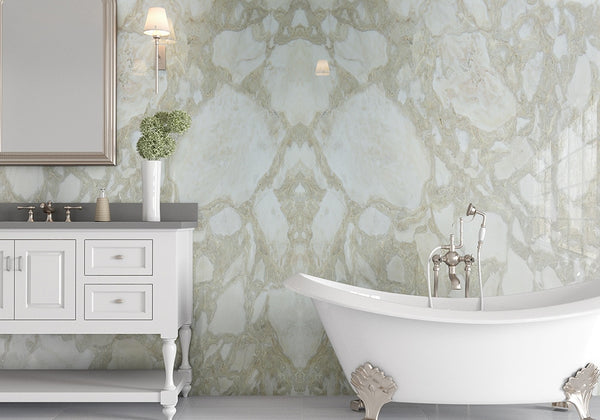 African Calacata Polished Marble Slab Random