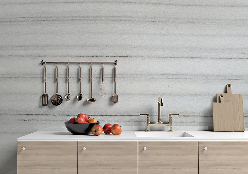 African Zebrino Polished Marble Slab Random room scene 2