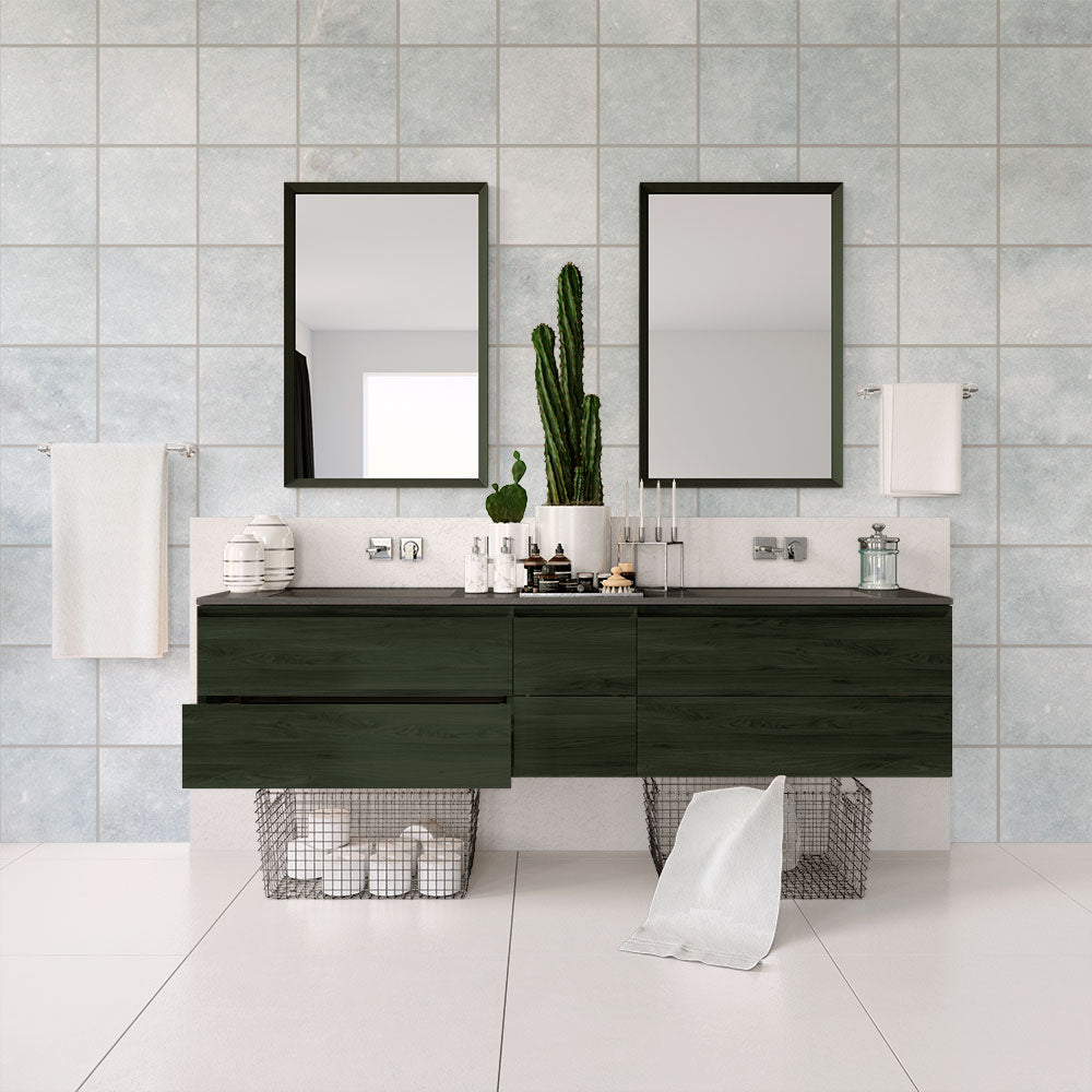 Bardiglio Light Honed Marble Tiles 12x12 Marble Honed 12x12 Tiles — 4