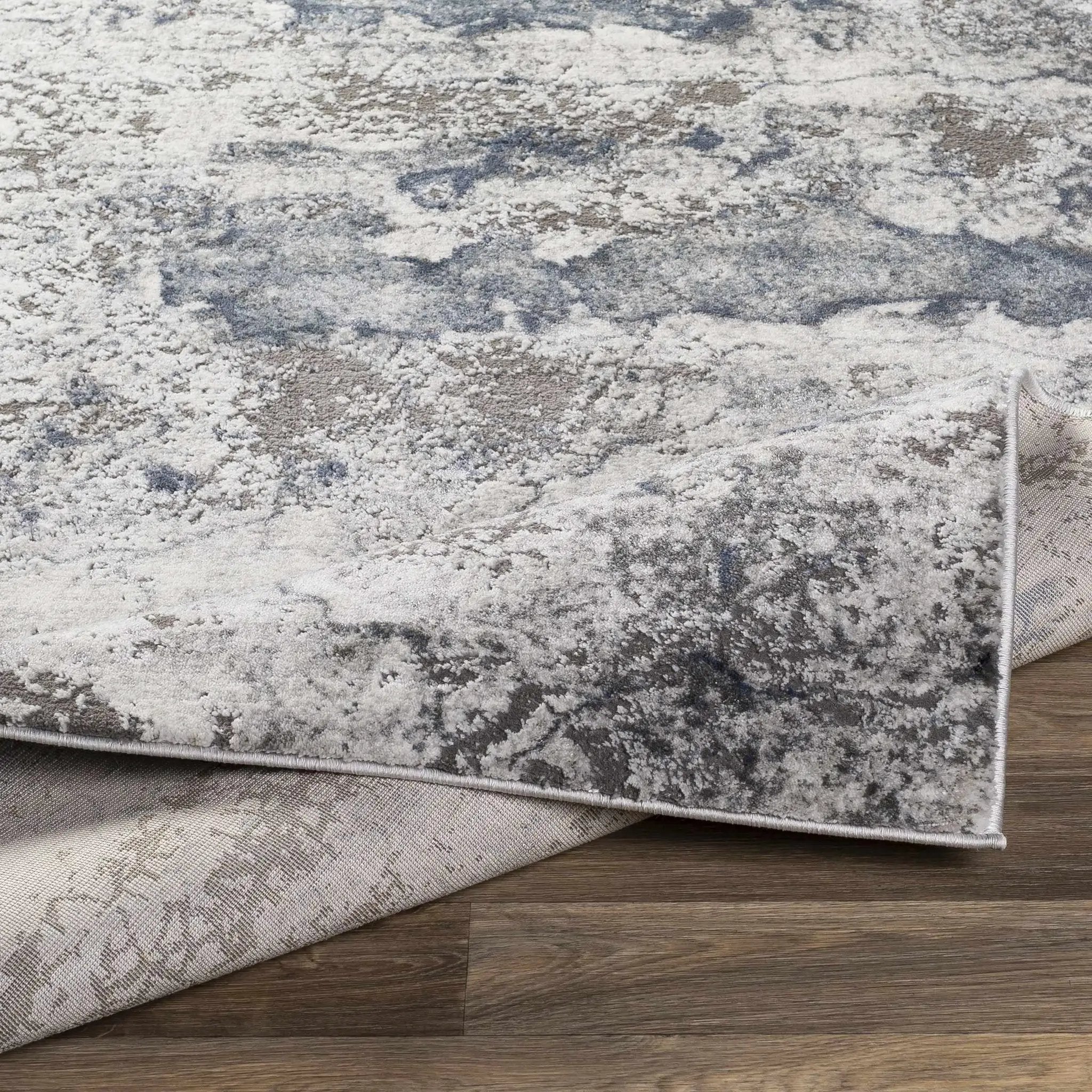Ainslie Gray Marble Rug by Boutique Rugs