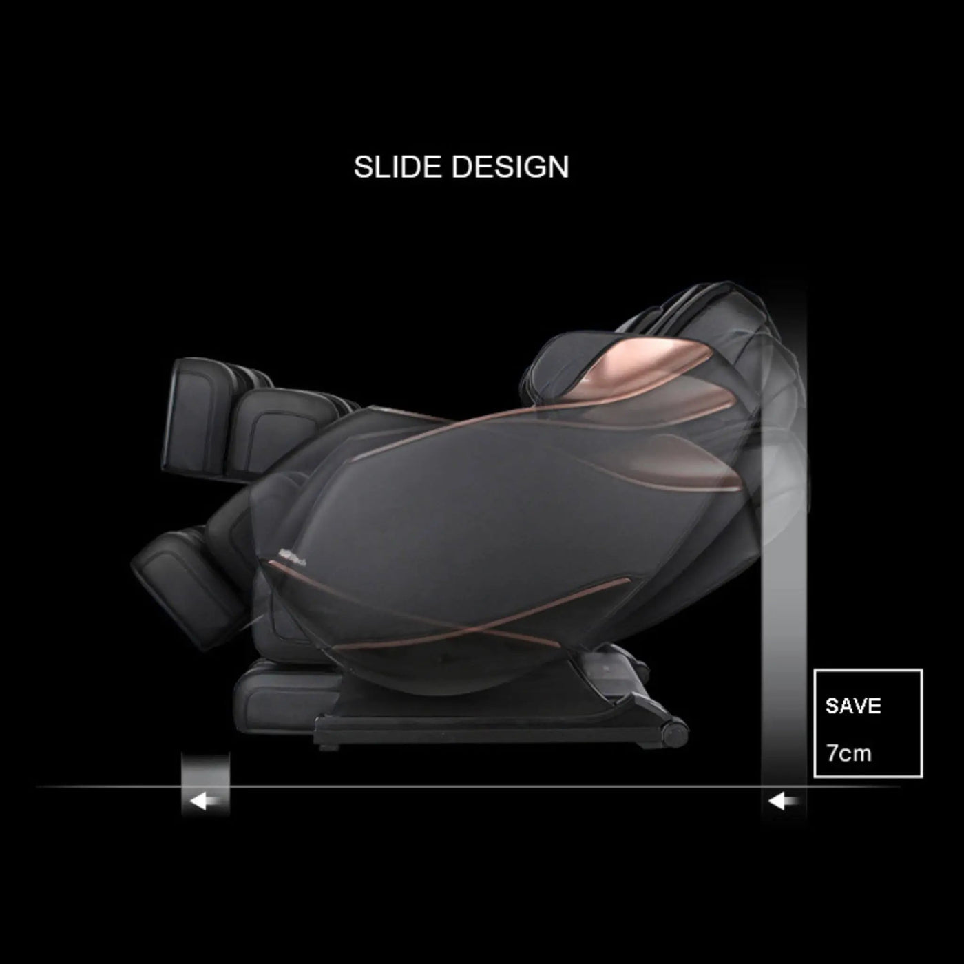 Airvana Zenith Full Body Zero-Gravity Shiatsu Massage Chair With Heat And Voice Control (SAK93154) by SAKSBY WHOLESALE