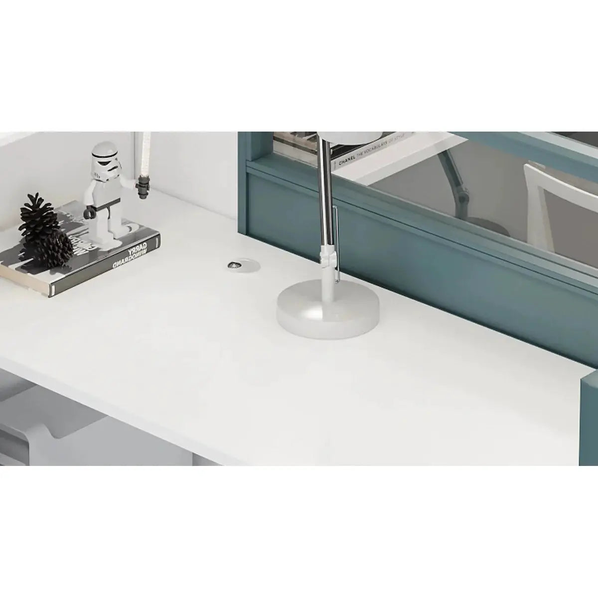 Trevio · L-Shaped Cubicle Workstation by Arc Grove