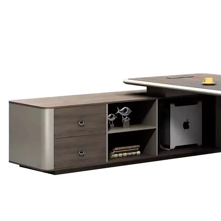 Teller · Modern L-Shaped Executive Desk by Arc Grove