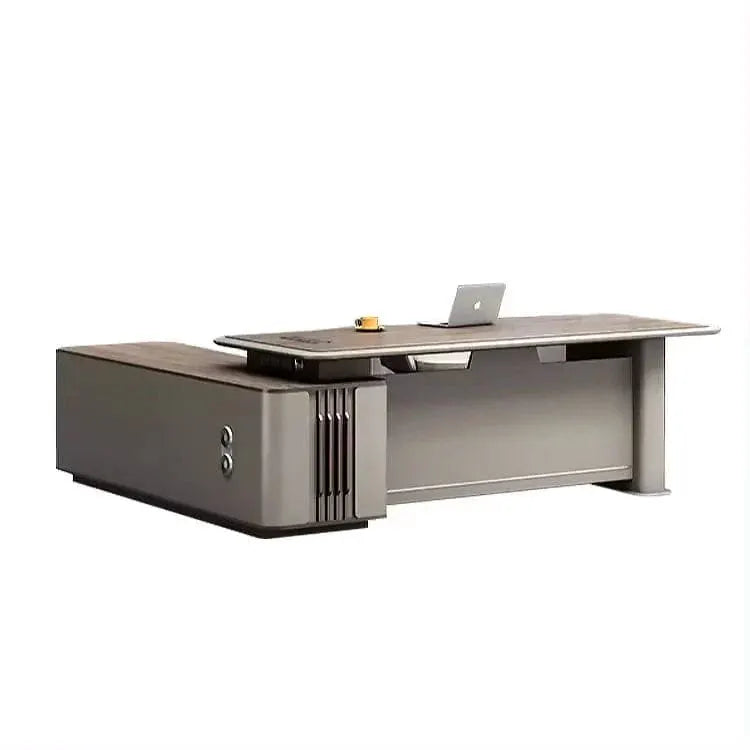 Teller · Modern L-Shaped Executive Desk by Arc Grove