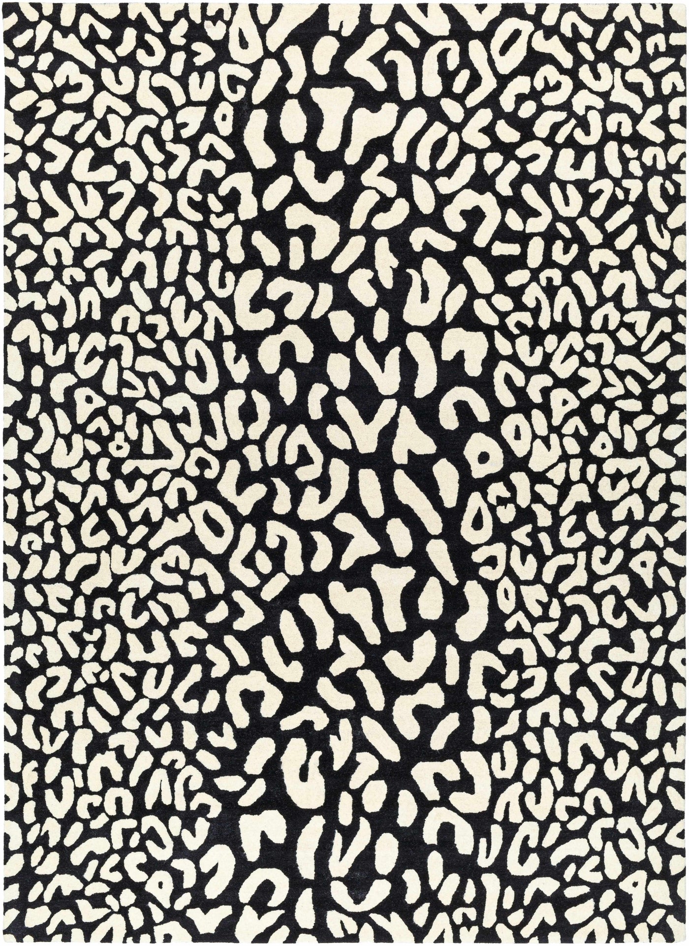 Akeem Leopard Print Area Rug - Clearance by Boutique Rugs