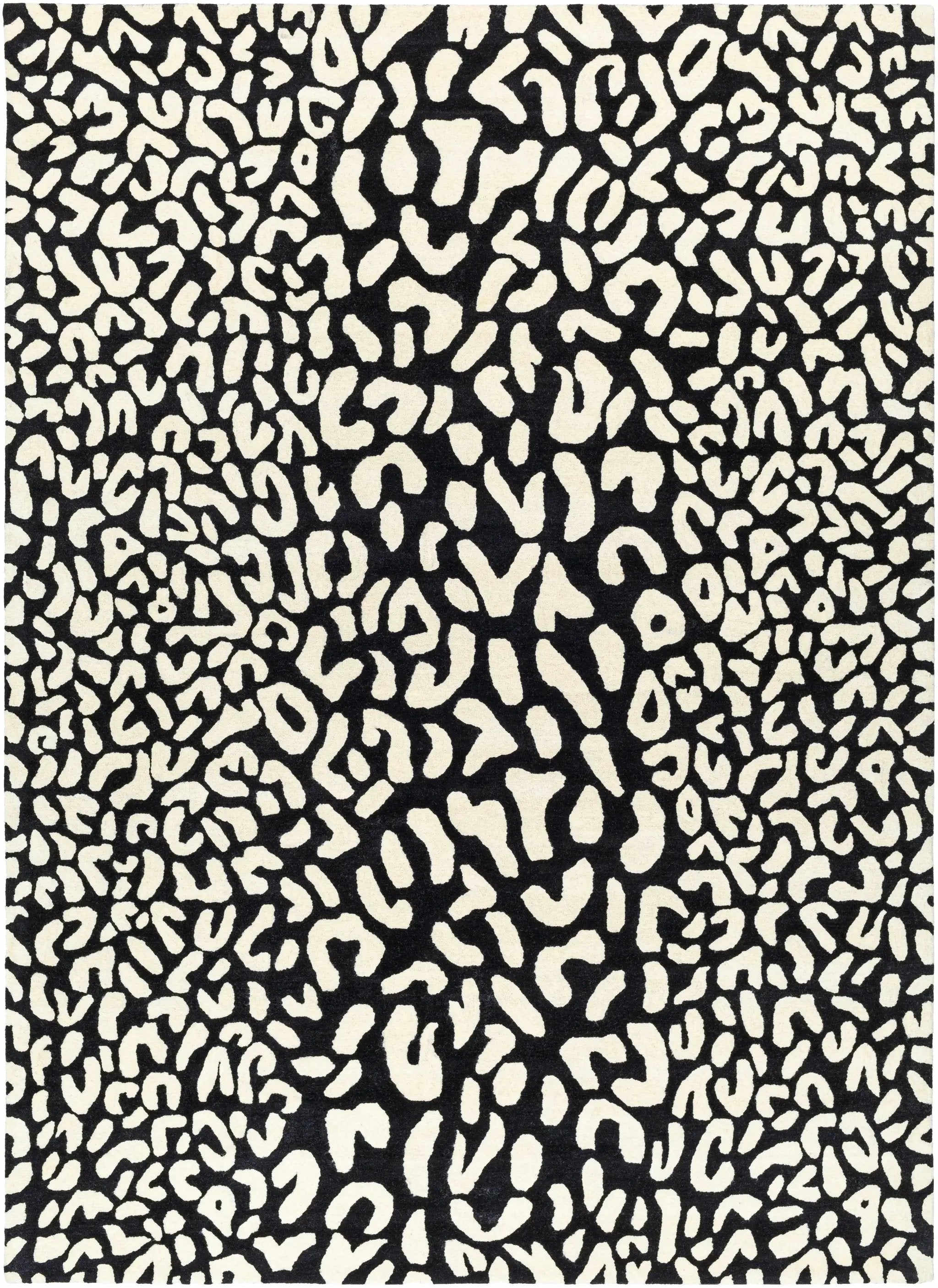 Akeem Leopard Print Area Rug - Clearance by Boutique Rugs