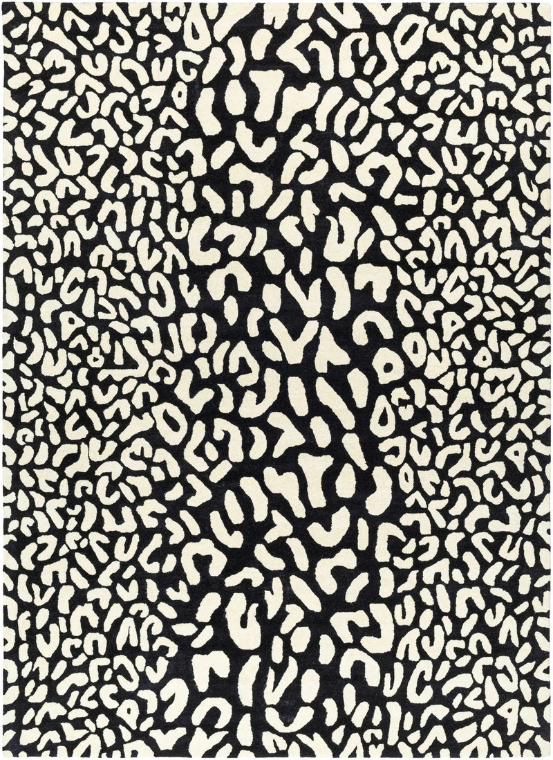 Akeem Leopard Print Area Rug - Clearance by Boutique Rugs