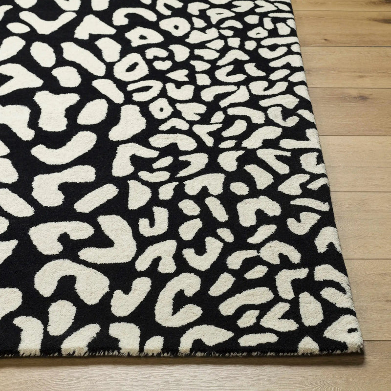 Akeem Leopard Print Area Rug - Clearance by Boutique Rugs