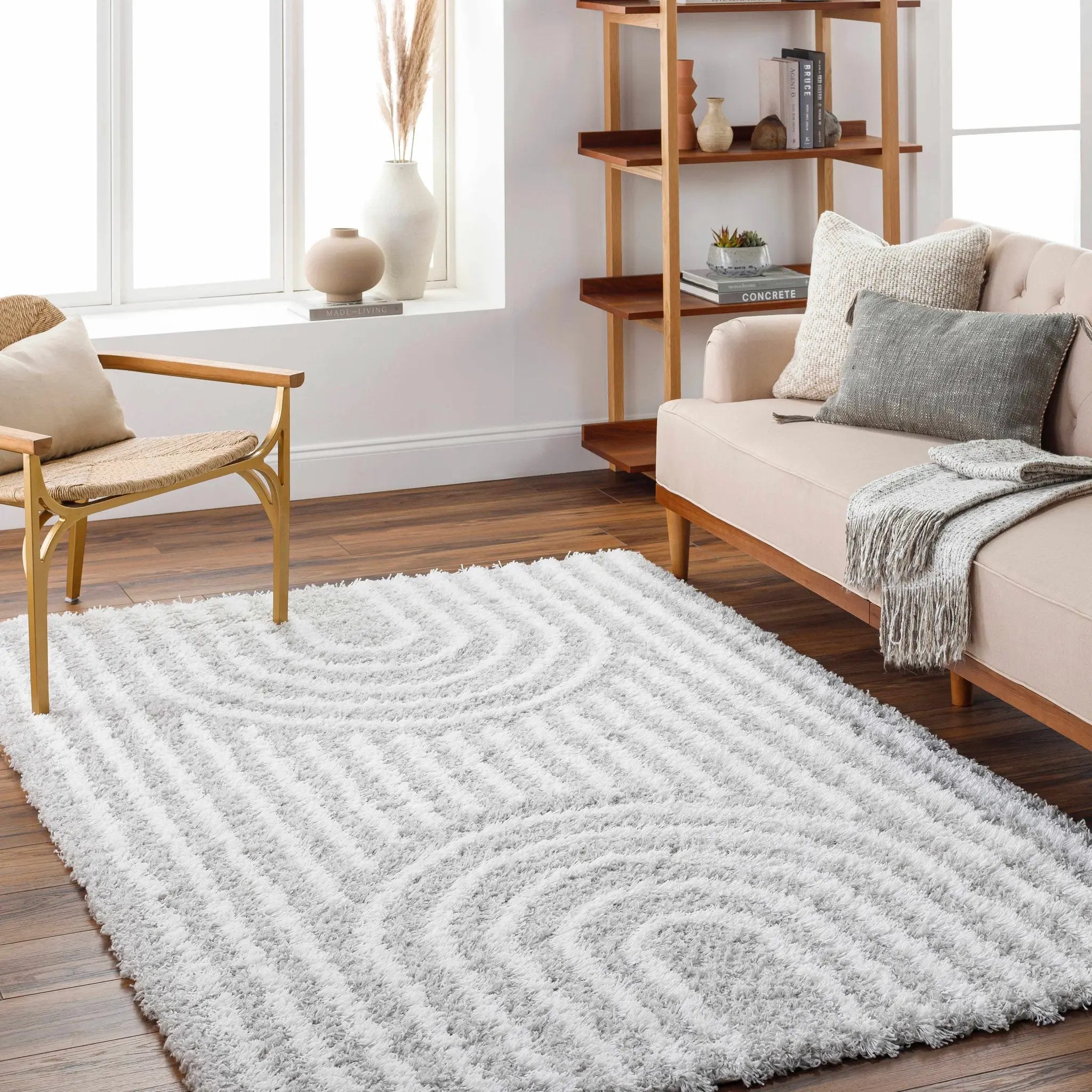 Akela Shag Area Rug - Clearance by Boutique Rugs