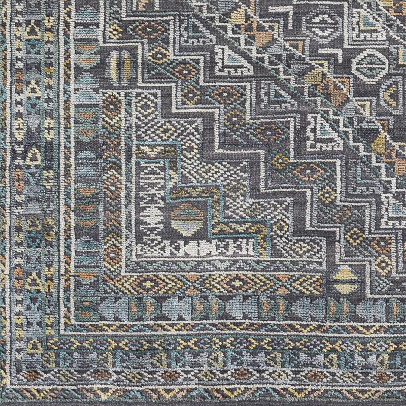 Akle Premium Hand Knotted Wool Area Rug - Clearance by Boutique Rugs