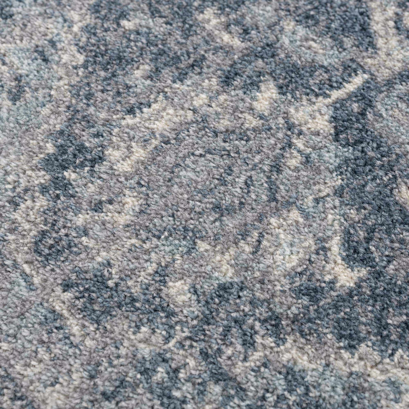 Peeta Blue Medallion Area Rug - Clearance by Boutique Rugs