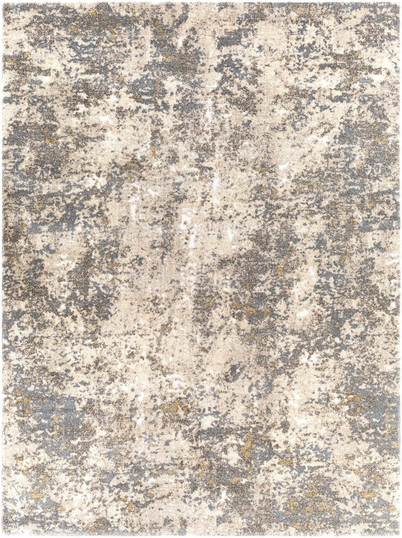 Alabaster Abstract Thick Luxe Rug by Boutique Rugs