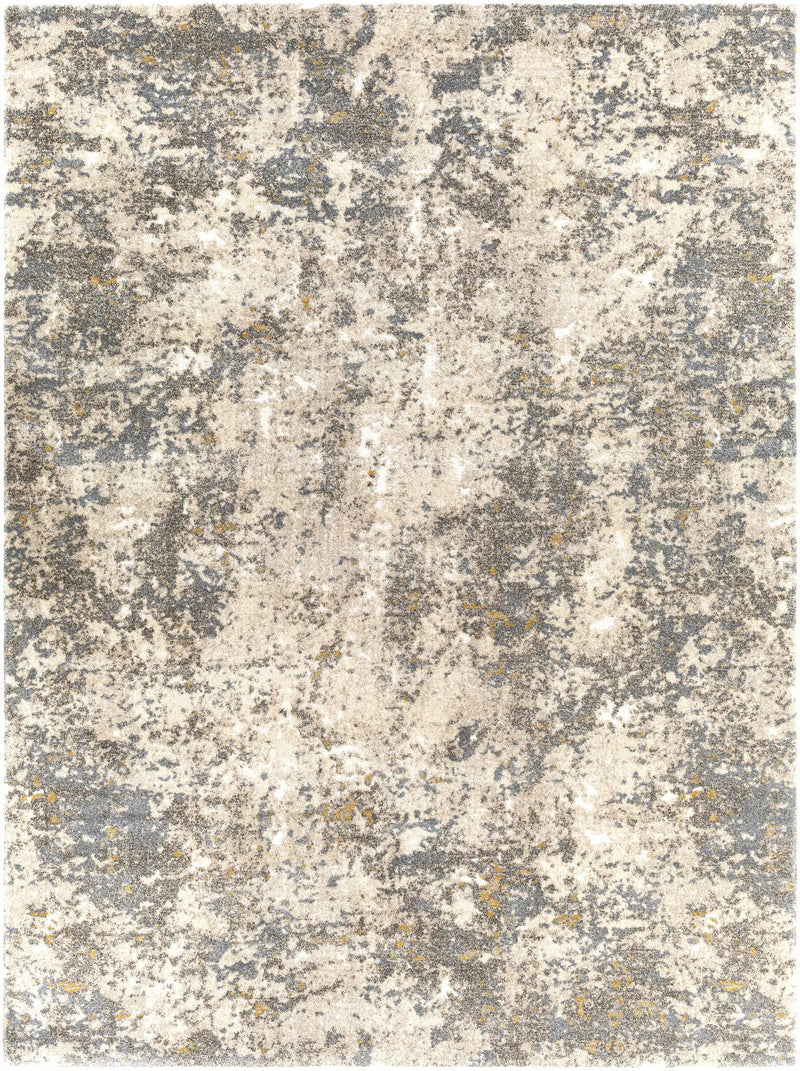 Alabaster Abstract Thick Luxe Rug by Boutique Rugs