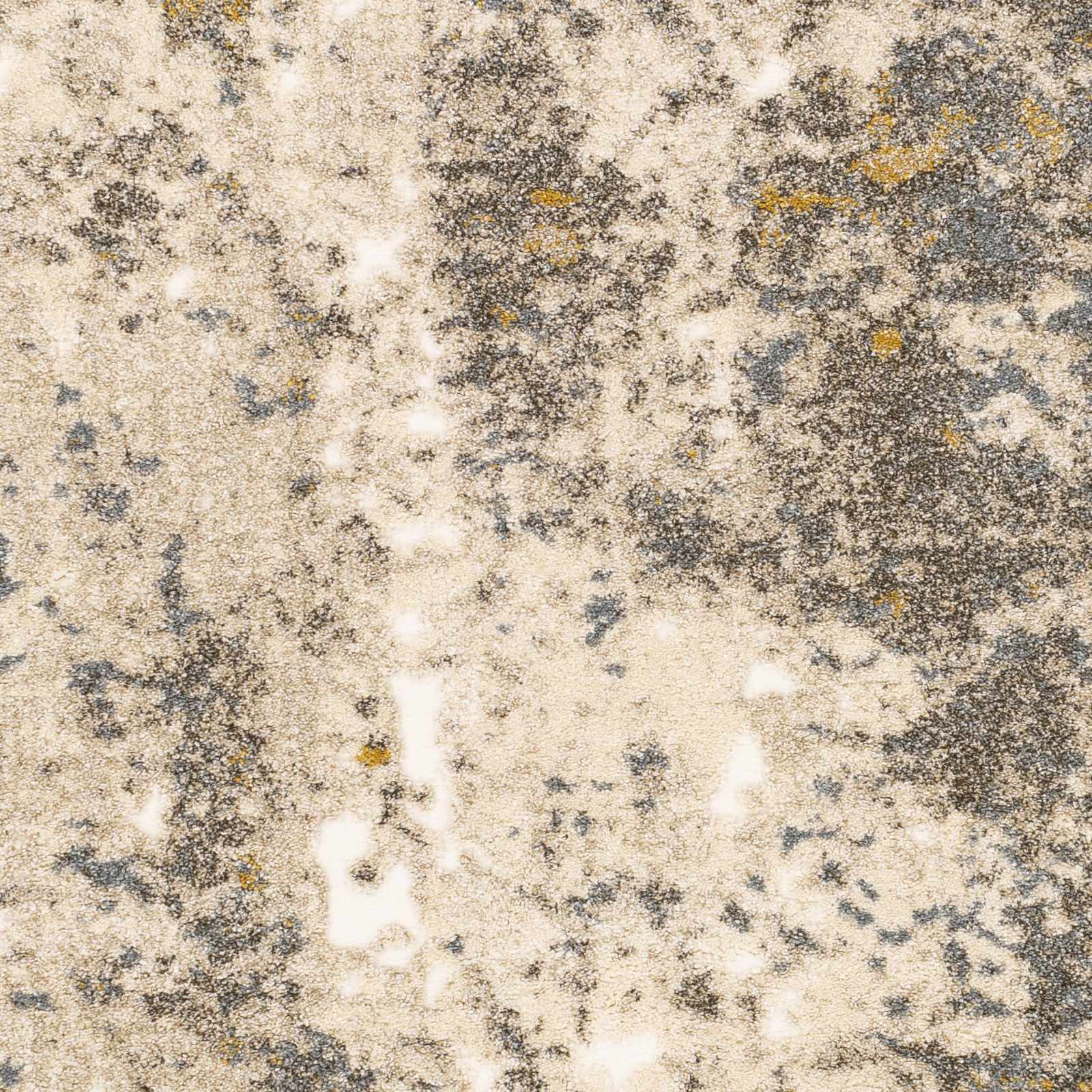Alabaster Abstract Thick Luxe Rug by Boutique Rugs