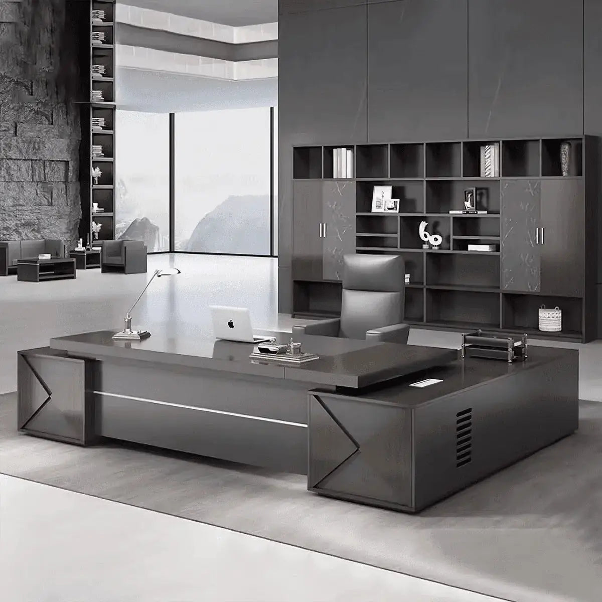 Exeter · Modern Executive L-Shaped Desk by Arc Grove