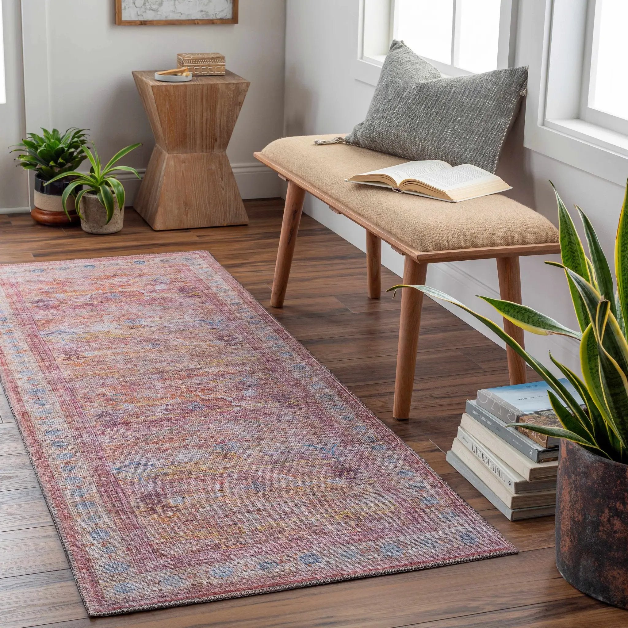Alcoy Washable Area Rug - Clearance by Boutique Rugs