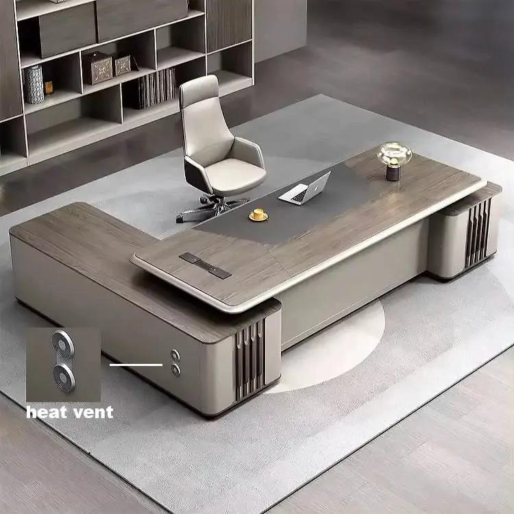 Ainley · Modern L-Shaped Executive Desk by Arc Grove