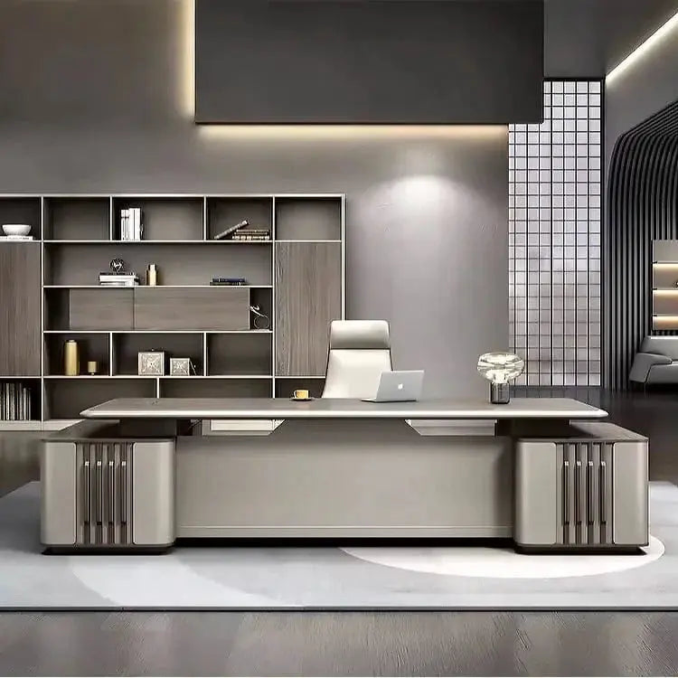 Ainley · Modern L-Shaped Executive Desk by Arc Grove