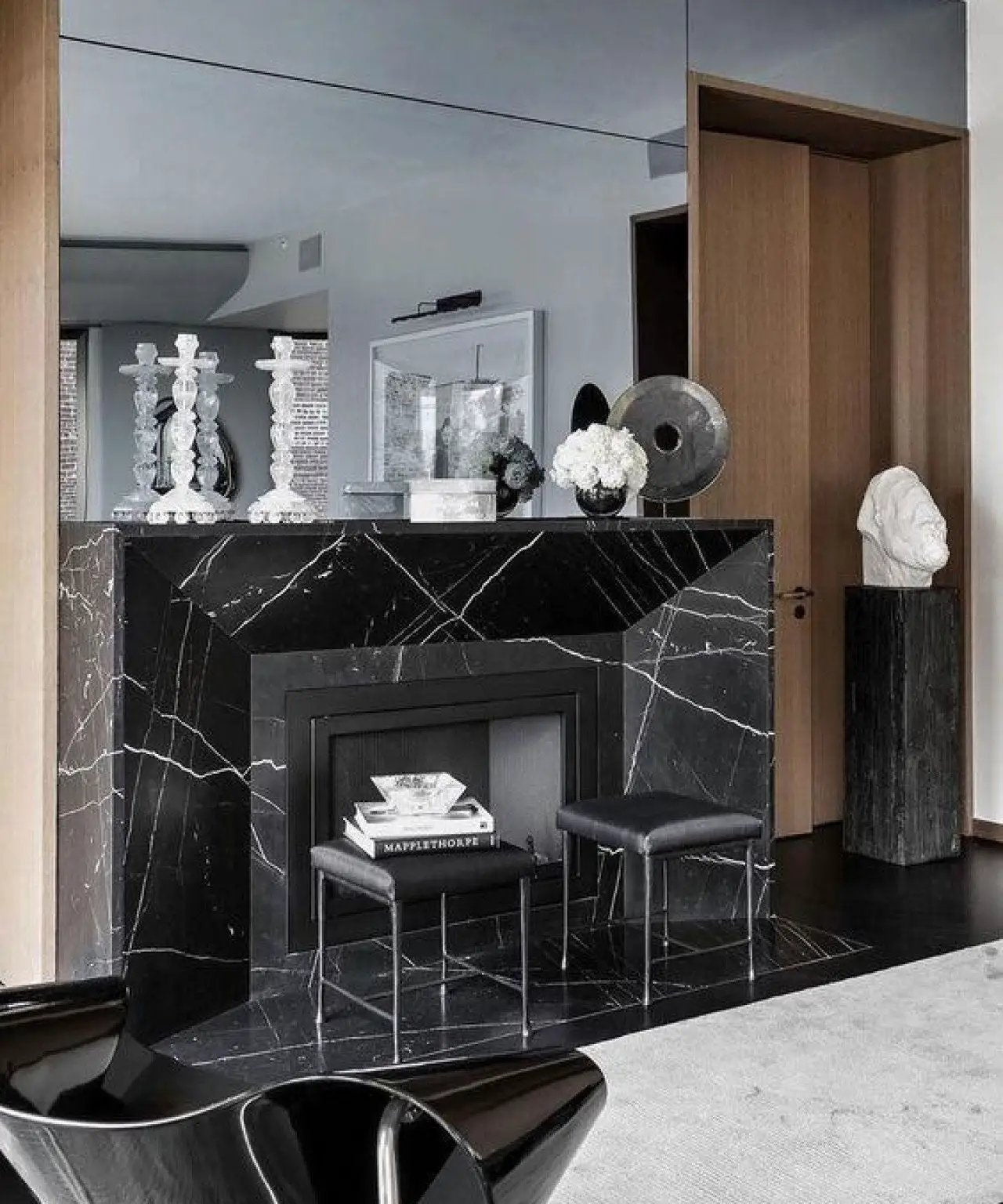 Alexander Fireplace by Zicana Boutique