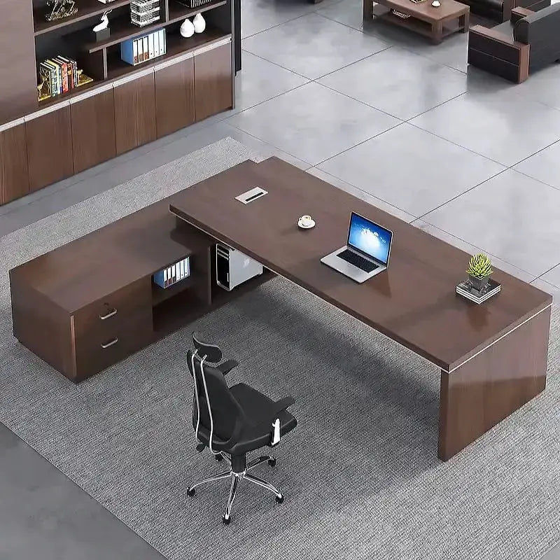 Altona · Modern L-Shaped Executive Desk by Arc Grove