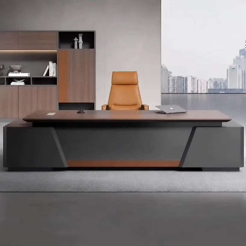 Alford · Modern L-Shaped Executive Desk, photo 4 of 14