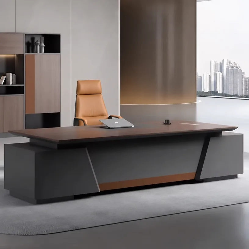 Alford · Modern L-Shaped Executive Desk, photo 6 of 14