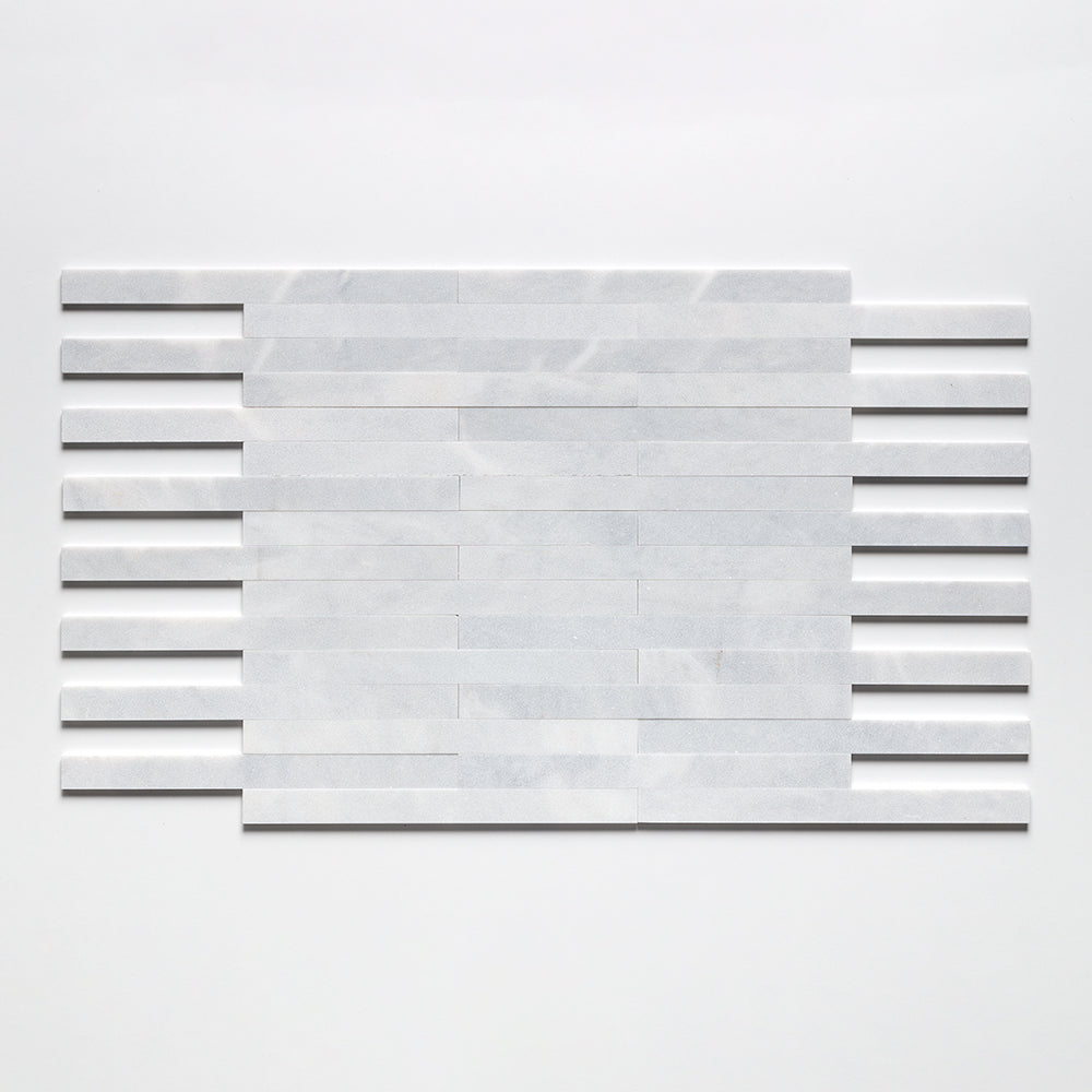 Allure Fine Textured Plank Marble Tiles 1 9/16x18 Marble Fine Textured 4x24 Tiles — 2
