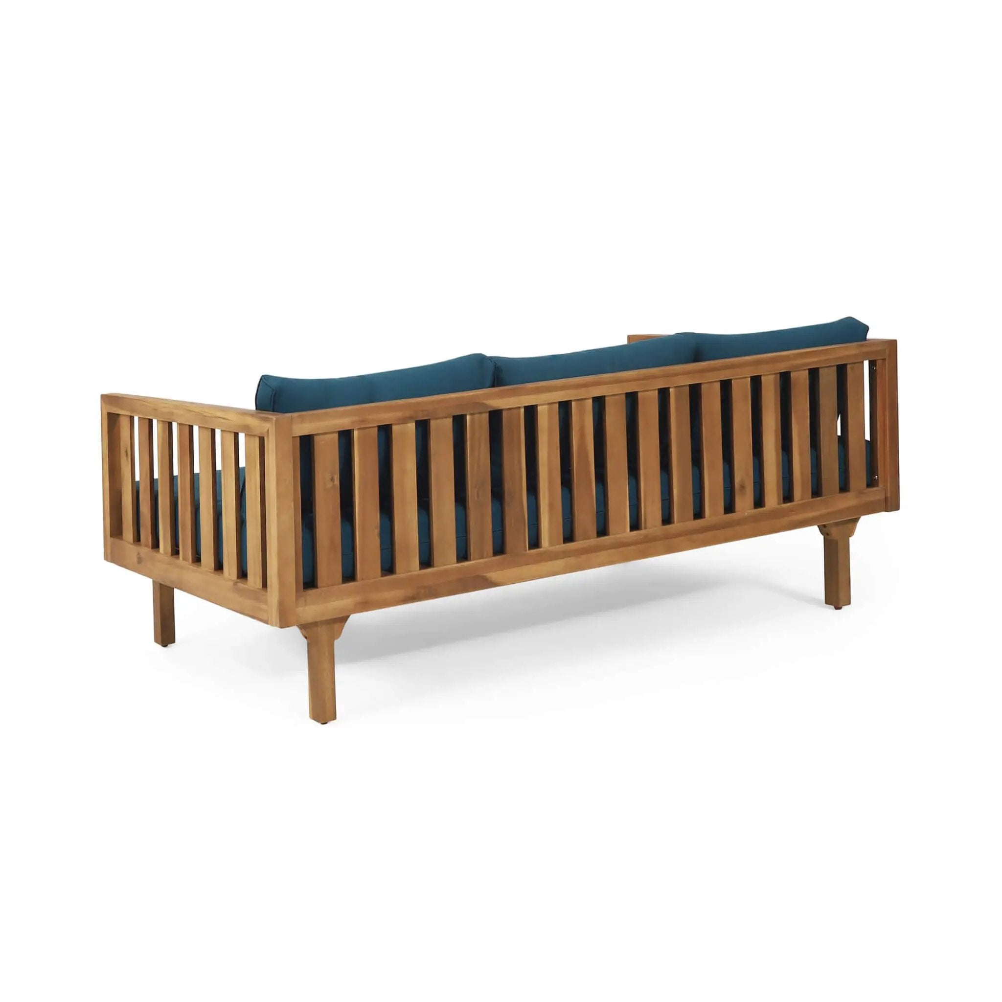 Alora 3-Seater Acacia Wood Daybed Sofa With Water-Resistant Cushions (SAK65773) by SAKSBY WHOLESALE