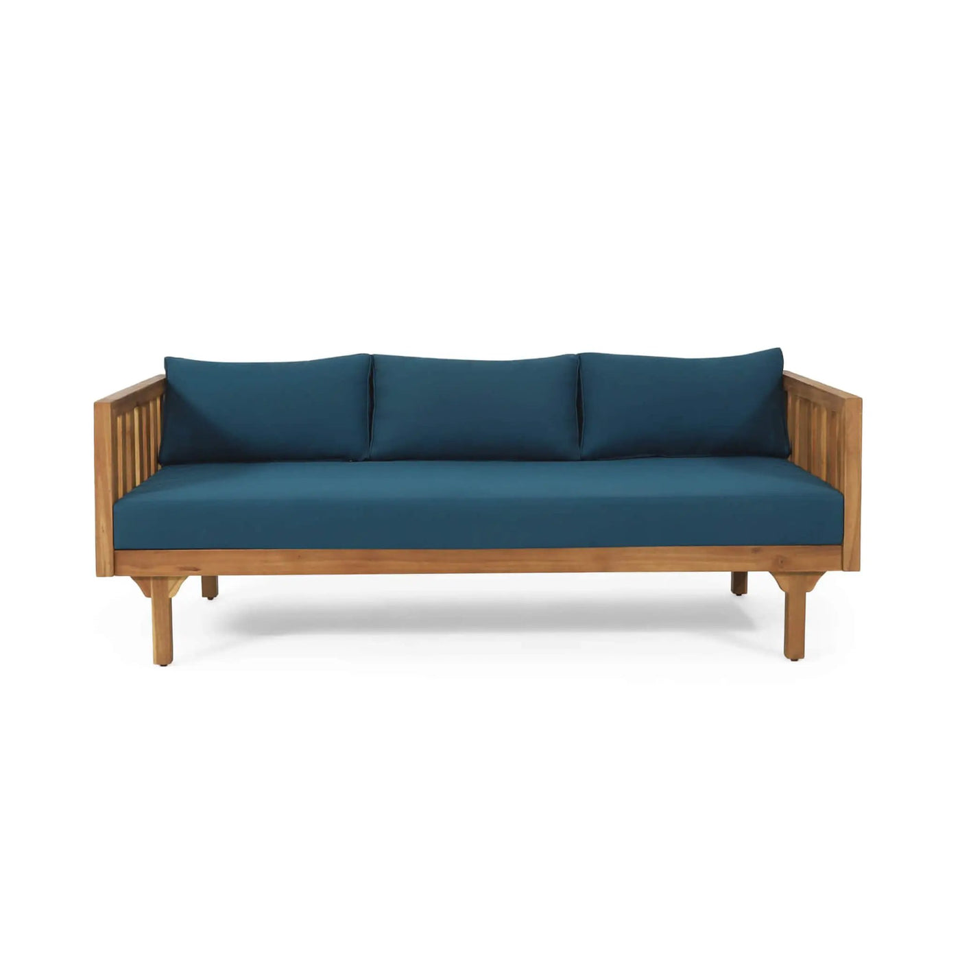 3-Seater Acacia Wood Daybed Sofa With Water-Resistant Cushions (SAK65773) by SAKSBY WHOLESALE