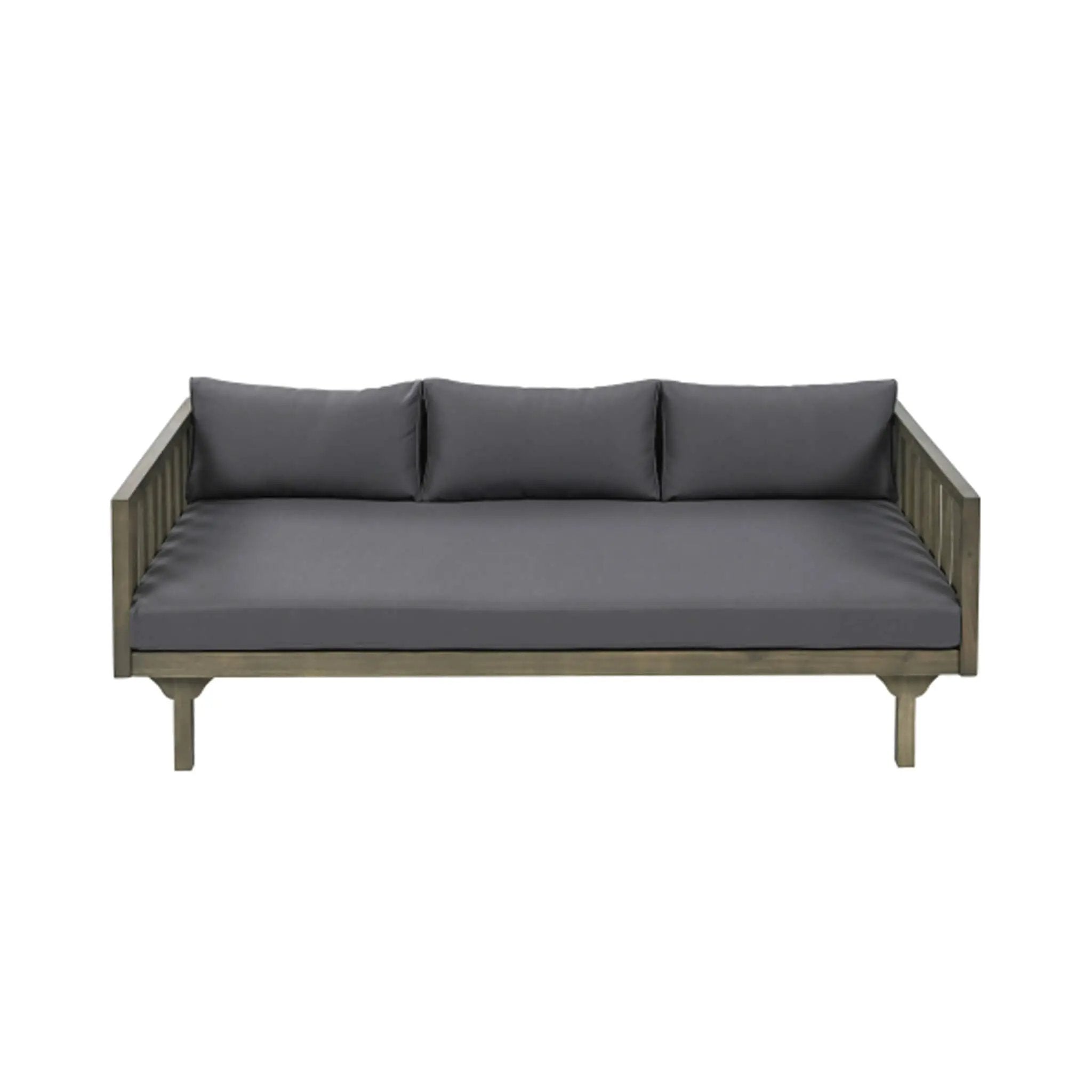 Alora 3-Seater Acacia Wood Daybed Sofa With Water-Resistant Cushions (SAK65773) by SAKSBY WHOLESALE