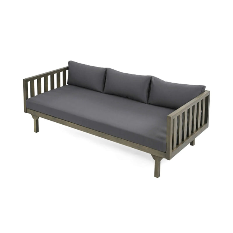 Alora 3-Seater Acacia Wood Daybed Sofa With Water-Resistant Cushions (SAK65773) by SAKSBY WHOLESALE