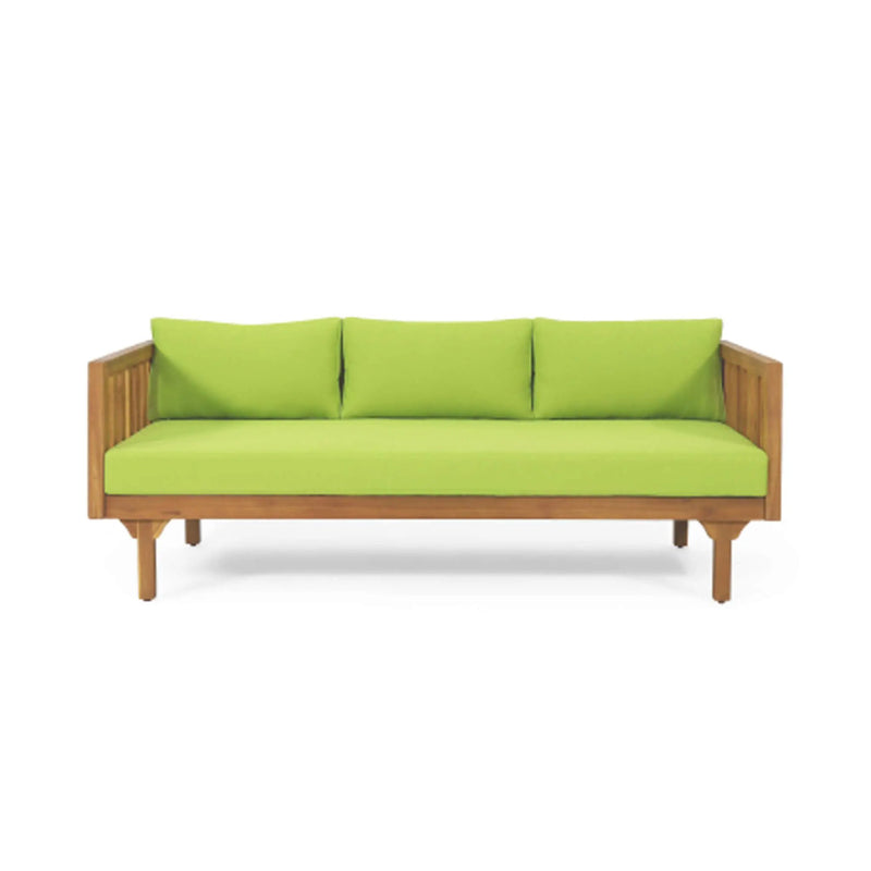 Alora 3-Seater Acacia Wood Daybed Sofa With Water-Resistant Cushions (SAK65773) by SAKSBY WHOLESALE