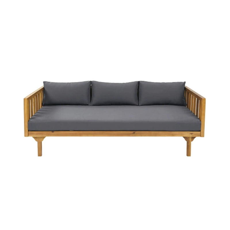 Alora 3-Seater Acacia Wood Daybed Sofa With Water-Resistant Cushions (SAK65773) by SAKSBY WHOLESALE