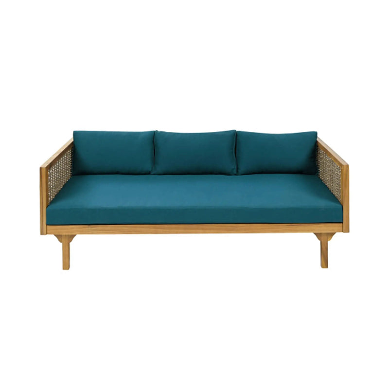 Alora 3-Seater Acacia Wood Daybed Sofa With Water-Resistant Cushions (SAK65773) by SAKSBY WHOLESALE