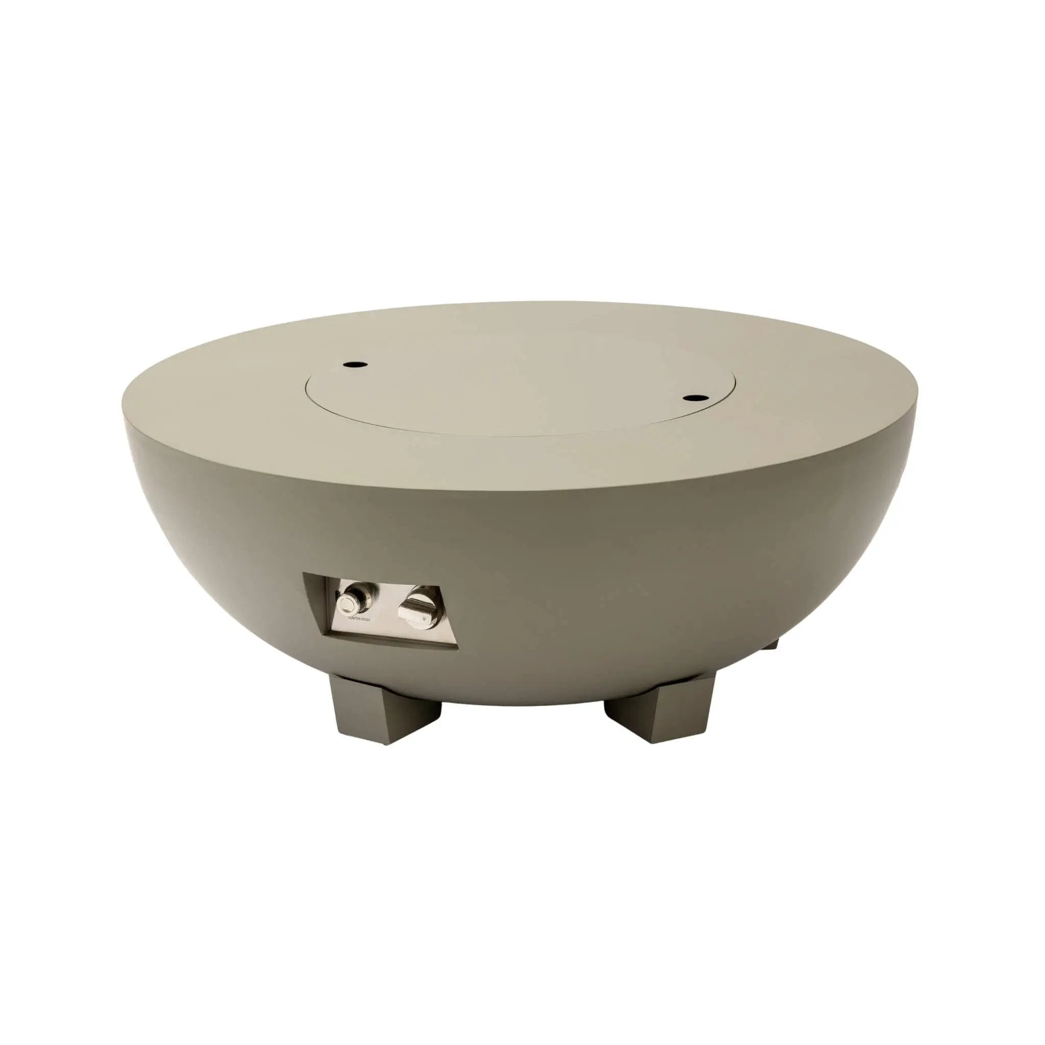 Alora Premium 36-Inch Round Outdoor Iron Patio Fire Pit Table With Metal Cover (SAK71954) by SAKSBY WHOLESALE