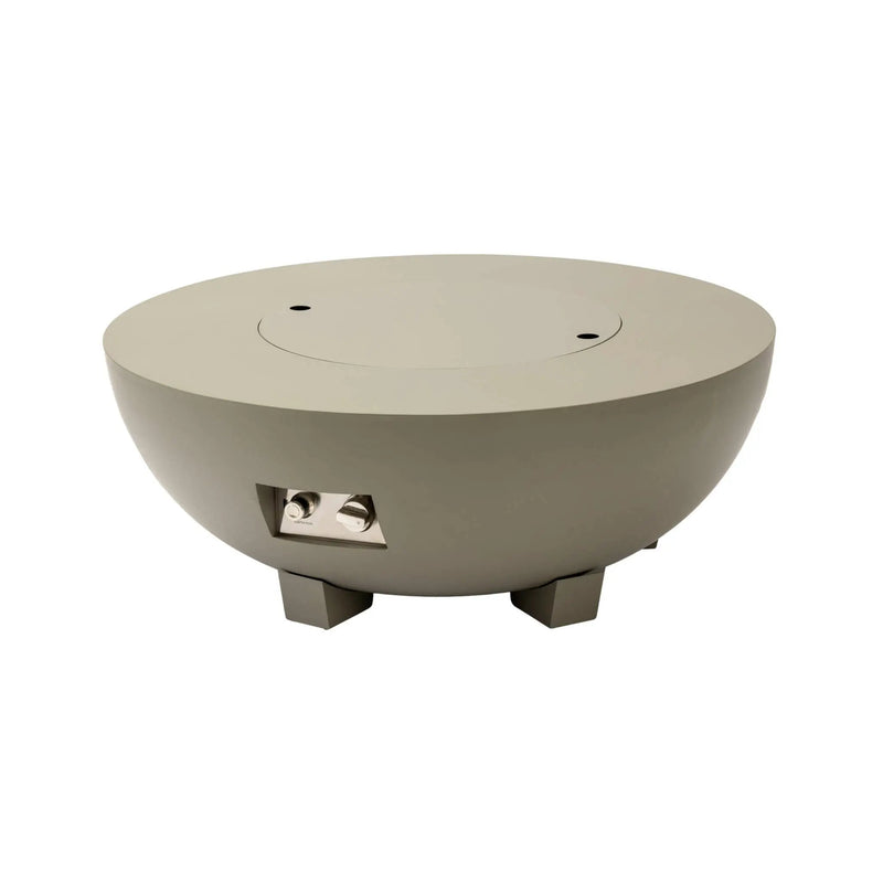Alora Premium 36-Inch Round Outdoor Iron Patio Fire Pit Table With Metal Cover (SAK71954) by SAKSBY WHOLESALE