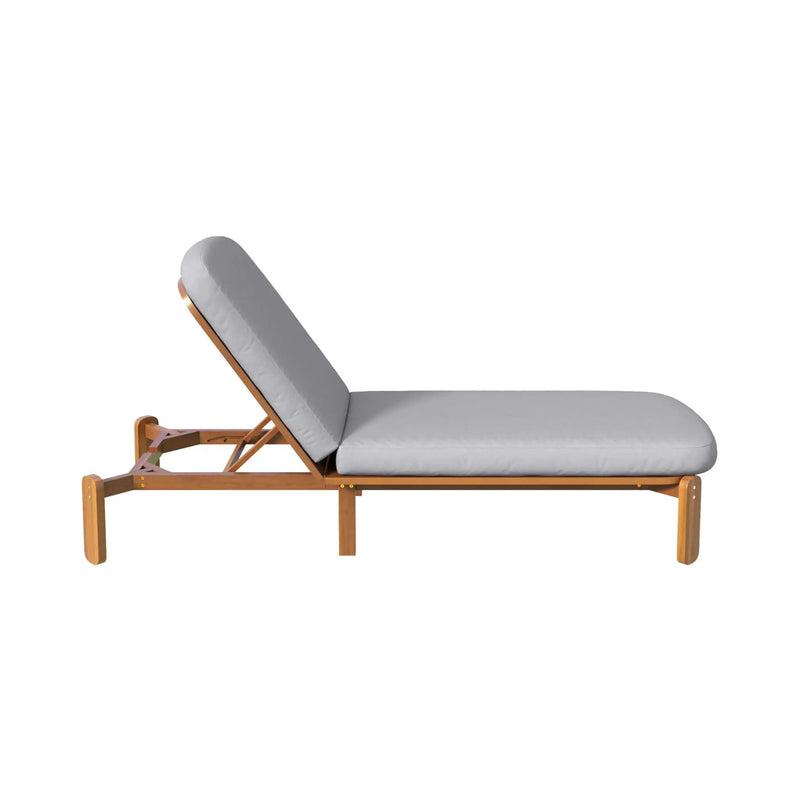 Alora Adjustable Outdoor Chaise Lounge With Reclining Backrest (SAK04689) by SAKSBY WHOLESALE