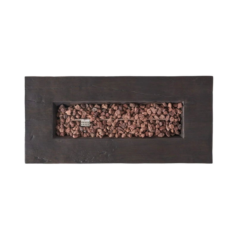 Alora Luxury 45-Inch 50K BTU Rectangular MGO LP Fire Pit (SAK63874) by SAKSBY WHOLESALE