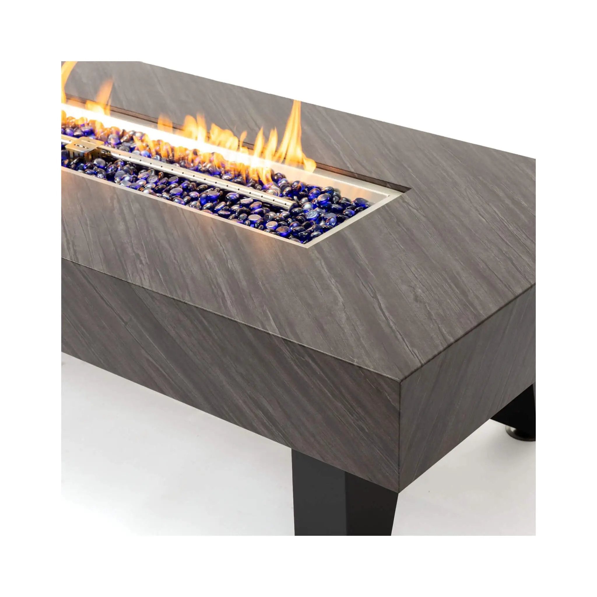 Alora 54-Inch Modern Outdoor Propane Fire Pit Table With Waterproof Cover (SAK42628) by SAKSBY WHOLESALE