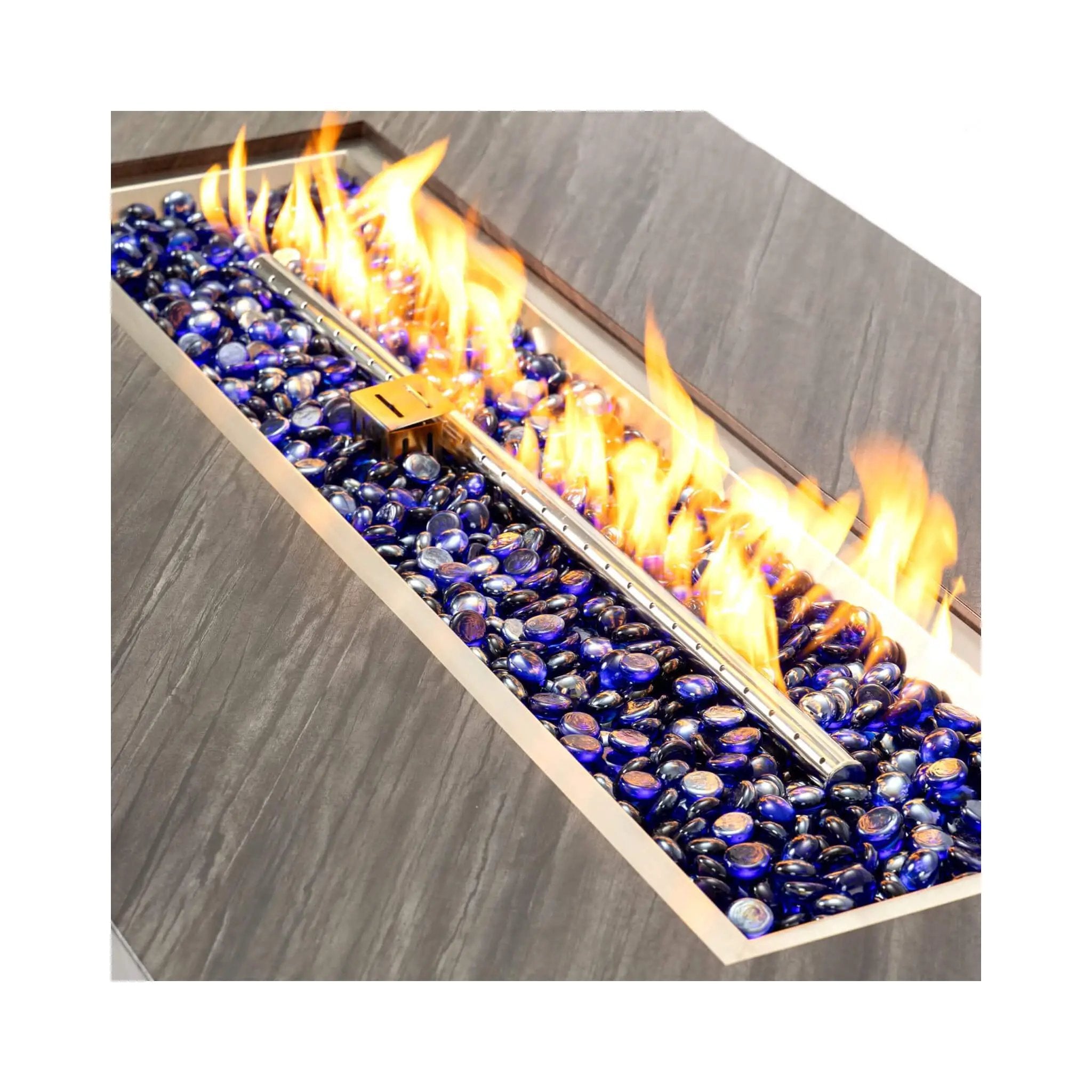 Alora 54-Inch Modern Outdoor Propane Fire Pit Table With Waterproof Cover (SAK42628) by SAKSBY WHOLESALE